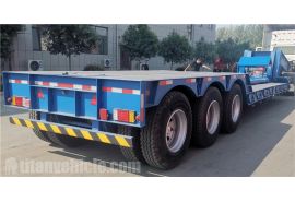 3 車軸 60 トンの取り外し可能なグースネック トレーラーがジャマイカに送られます