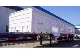 50トンの3軸セミグレイントレーラーがタンザニアに出荷されます