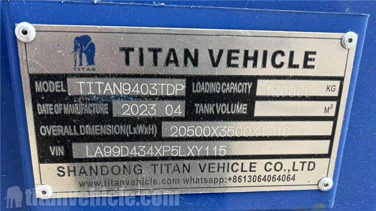 タンザニアでの販売のための 4 行 8 軸低床トラック トレーラー