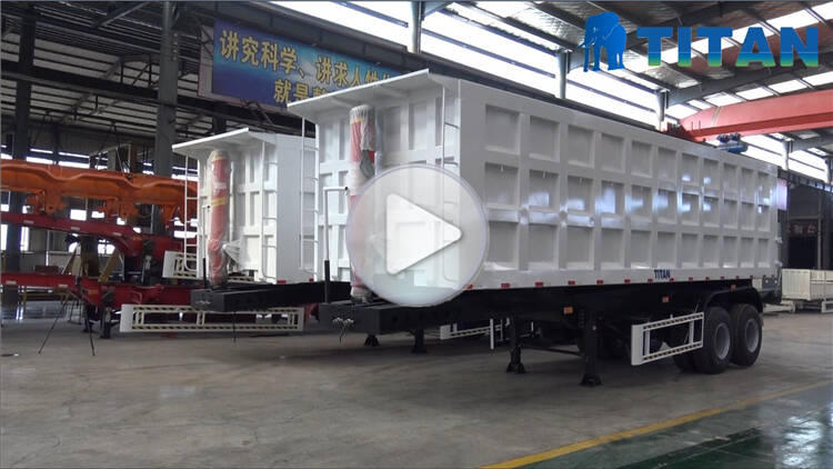 3 Axle Dump Trailer