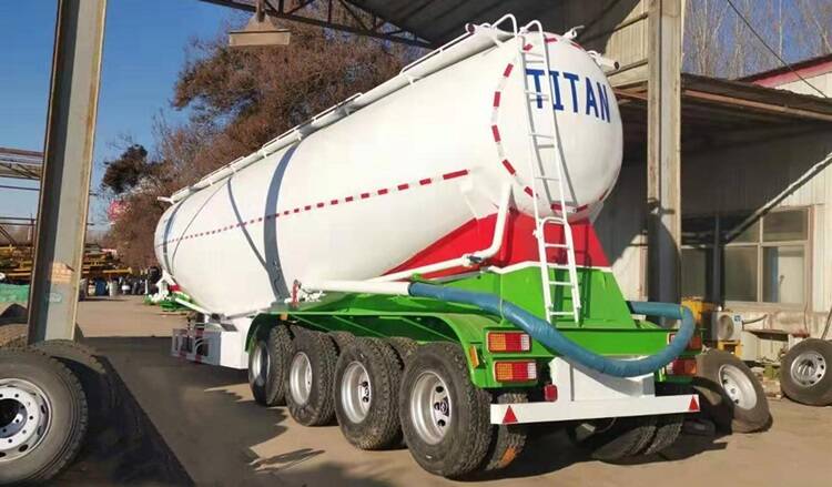 4 Axle Bulk Cement Trailer