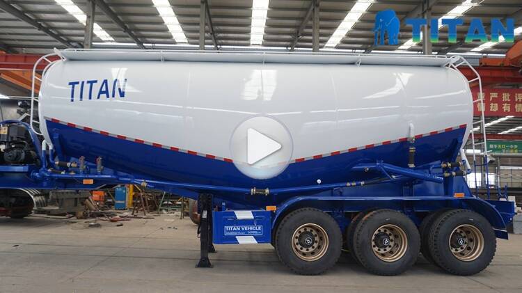 4 Axle Bulk Cement Trailer