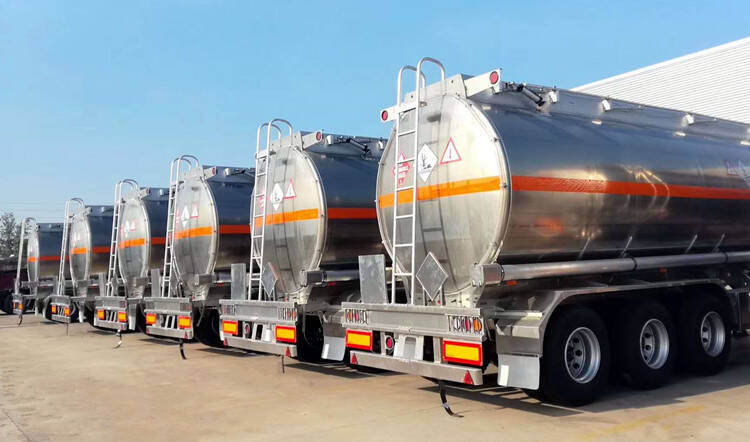 Aluminum Alloy Gas Tanker for Sale