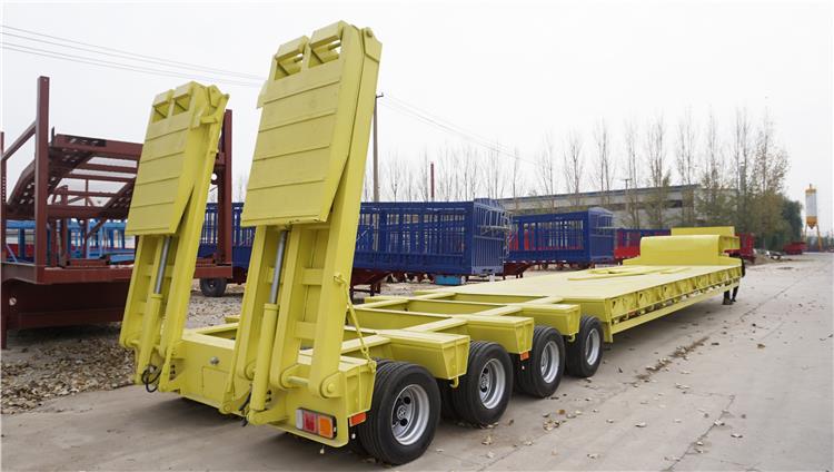 120 Ton Low Bed Semi Trailer for Sale