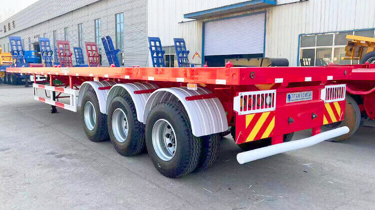 ひろか　1/50 3軸フラットトレーラー 3軸フラットベッドトレーラ 1/50 - KENKRAFT