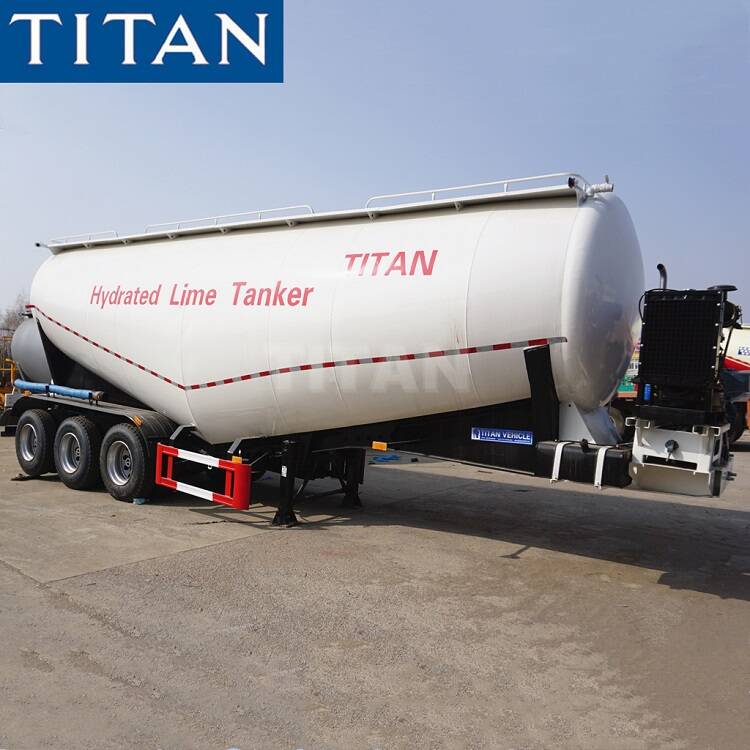 45トンのセメントバルカートレーラー